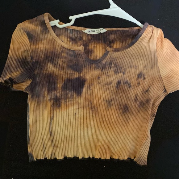 Tie Dye Crop Top- Kids - Picture 1 of 2